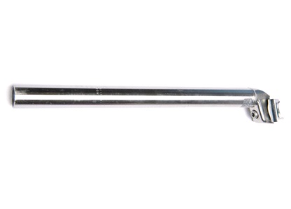 Sadelpind 28,6mm X 350mm sølv alu