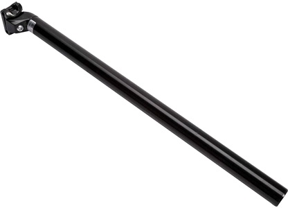 Sadelpinne 30,4mm X 550mm svart alu