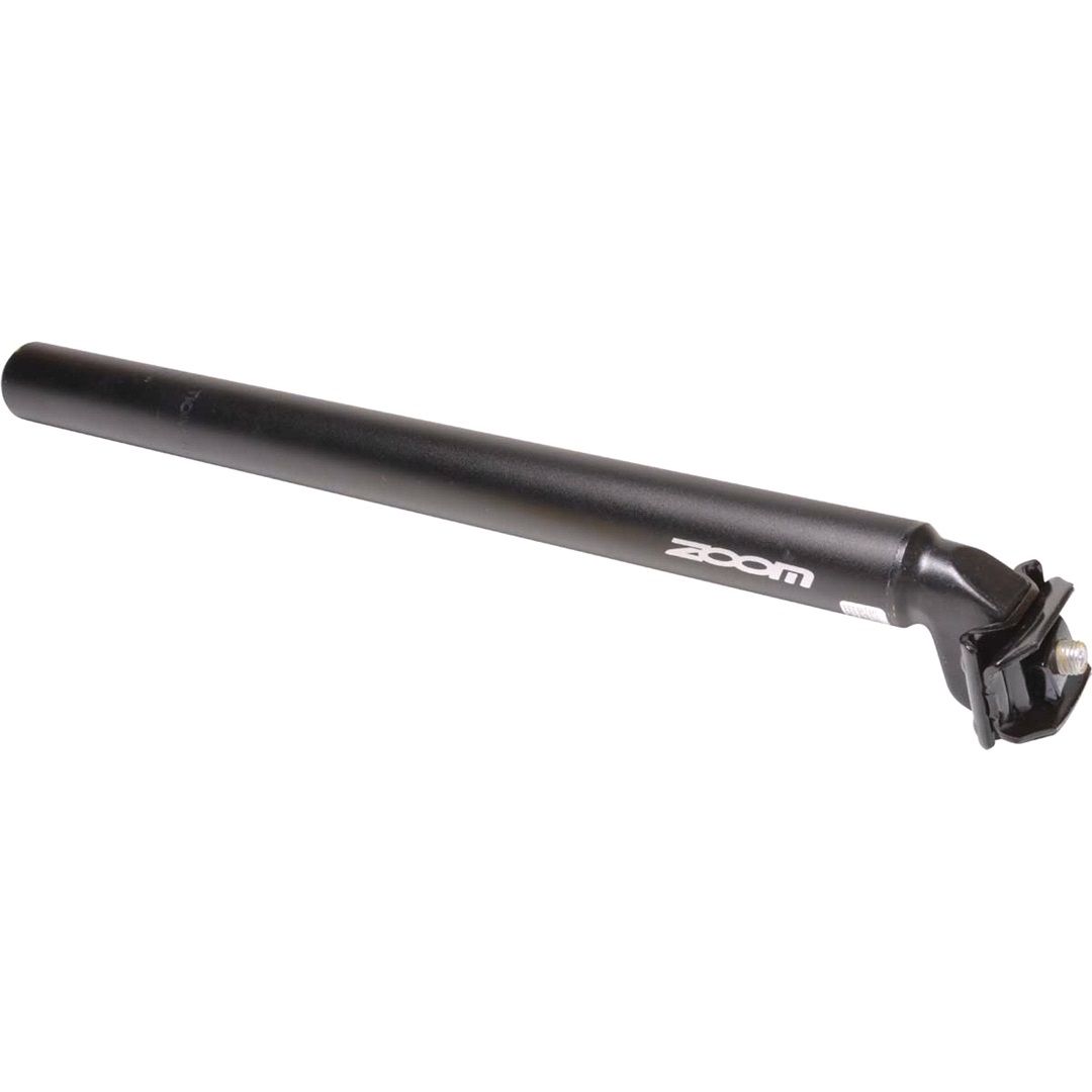 Sadelpind 31,6mm X 400mm sort alu
