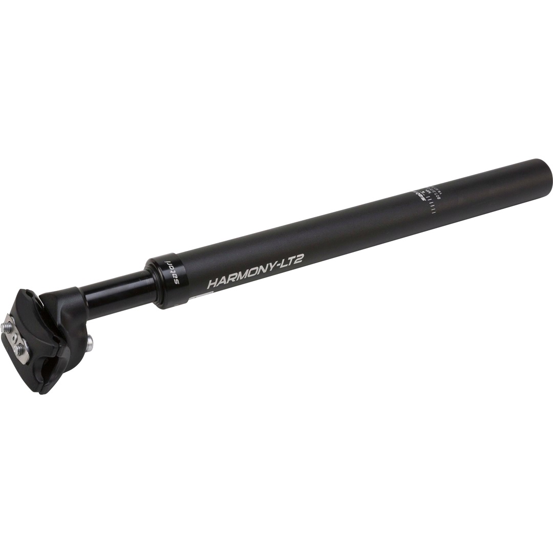 Sadelpind med affjedring 27,2X350mm sort
