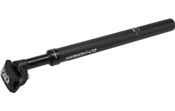 Sadelpind med affjedring 27,2X350mm sort