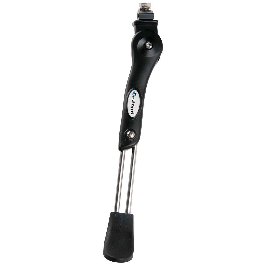 Ingear Stödben svart justerbart 24/28"
