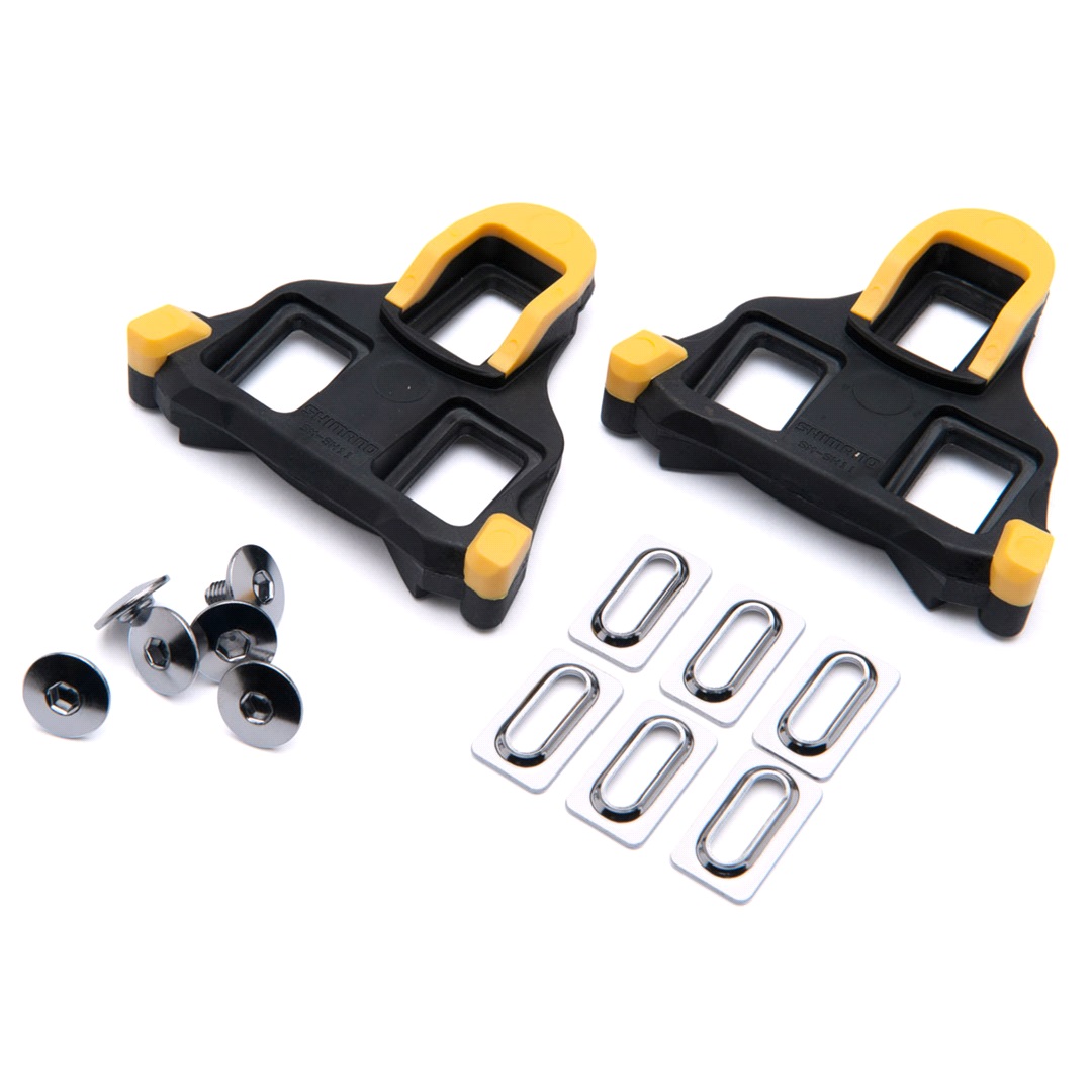 Shimano Klampesæt SPD-SL 6 grader Gul