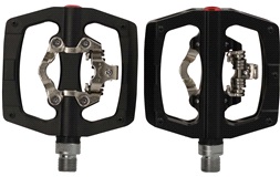 Pedalsæt kombi SPD/MTB aluminium