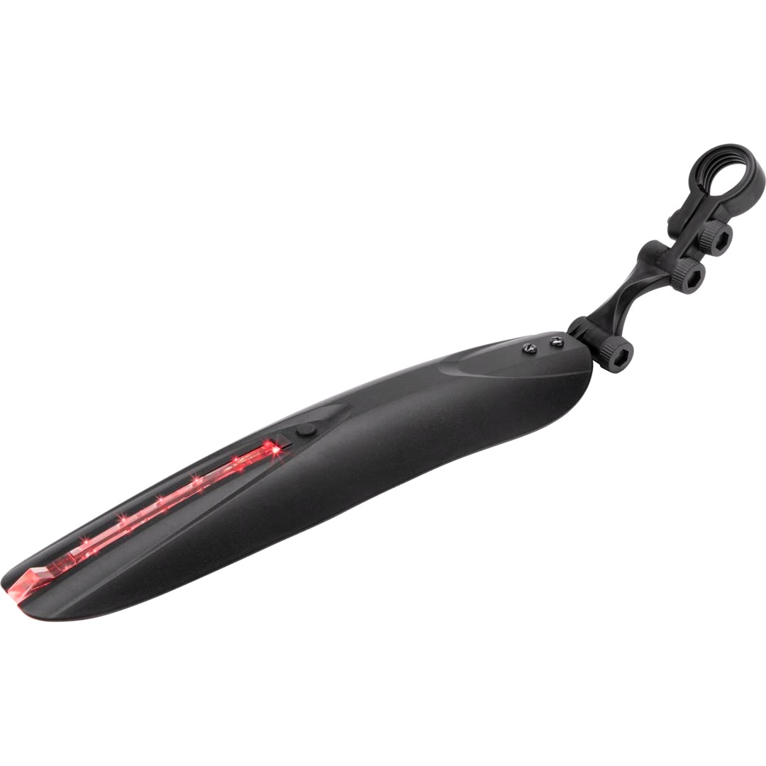 Ingear Bakskärm med ljus MTB 16"-24"