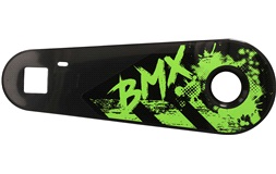 Kjedeskjerm 14" Svart/Grønn BMX style