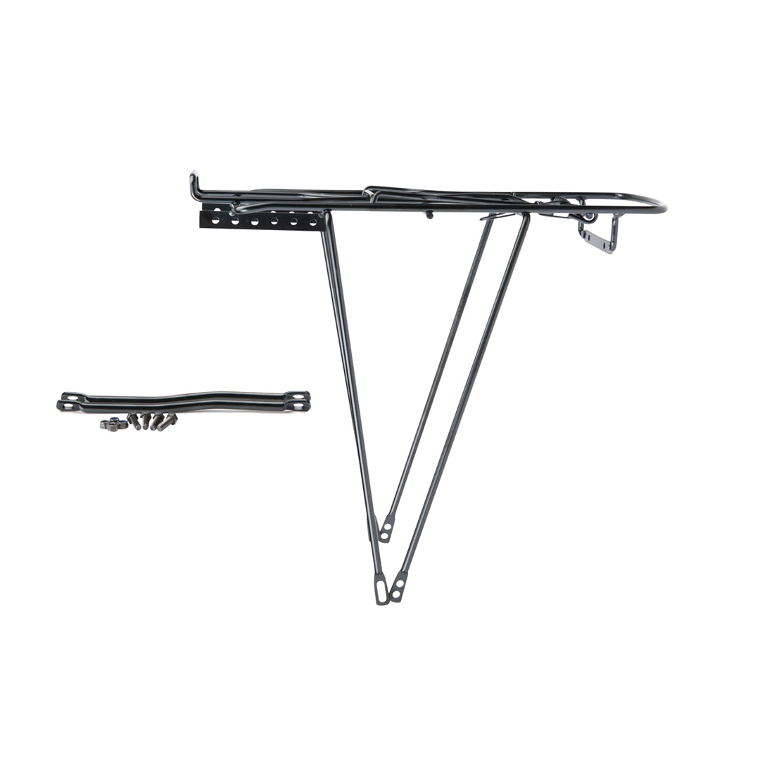 Ingear Pakethållare stål/svart för 24" cyklar