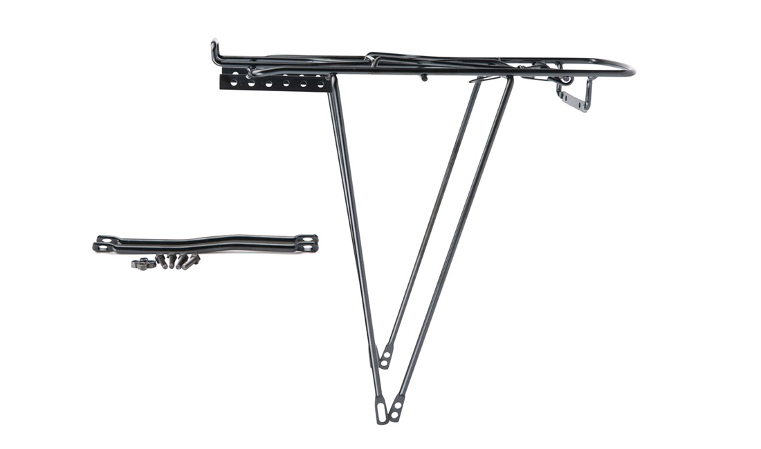  Pakethållare stål/svart för 24" cyklar
