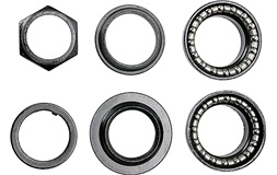 Styrefittings Svart fra 12" - 28"