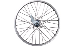 Baghjul 20" Sølv 3-gear nav