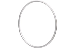 Fälg 28" Silver 36 Dubbelbottnad