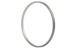 Fælg 24" Sølv 36 huls dobbeltbundet