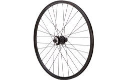 Baghjul 26"Sort 8-10sp Skivebremse 6bolt