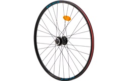 Forhjul 27.5" Sort Skivebremse 6bolt 9mm