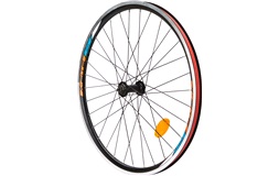 Forhjul 24" Sort Fælgbremse 9mm QR.