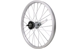 Baghjul 18" Sølv