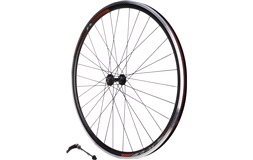 Forhjul 28" Sort Fælgbremse 9mm QR