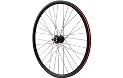 Baghjul 28" Sort Skruekrans Skivebremse