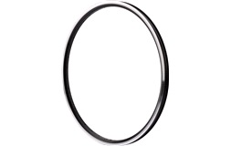 Fælg 24" Sort 36 huls dobbeltbundet 