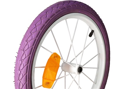 Forhjul med dæk 16" Disney pige cykel