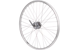 Baghjul 28" Sølv Fodbremse Shimano 7g