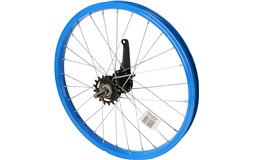 Bakhjul 18" Blå