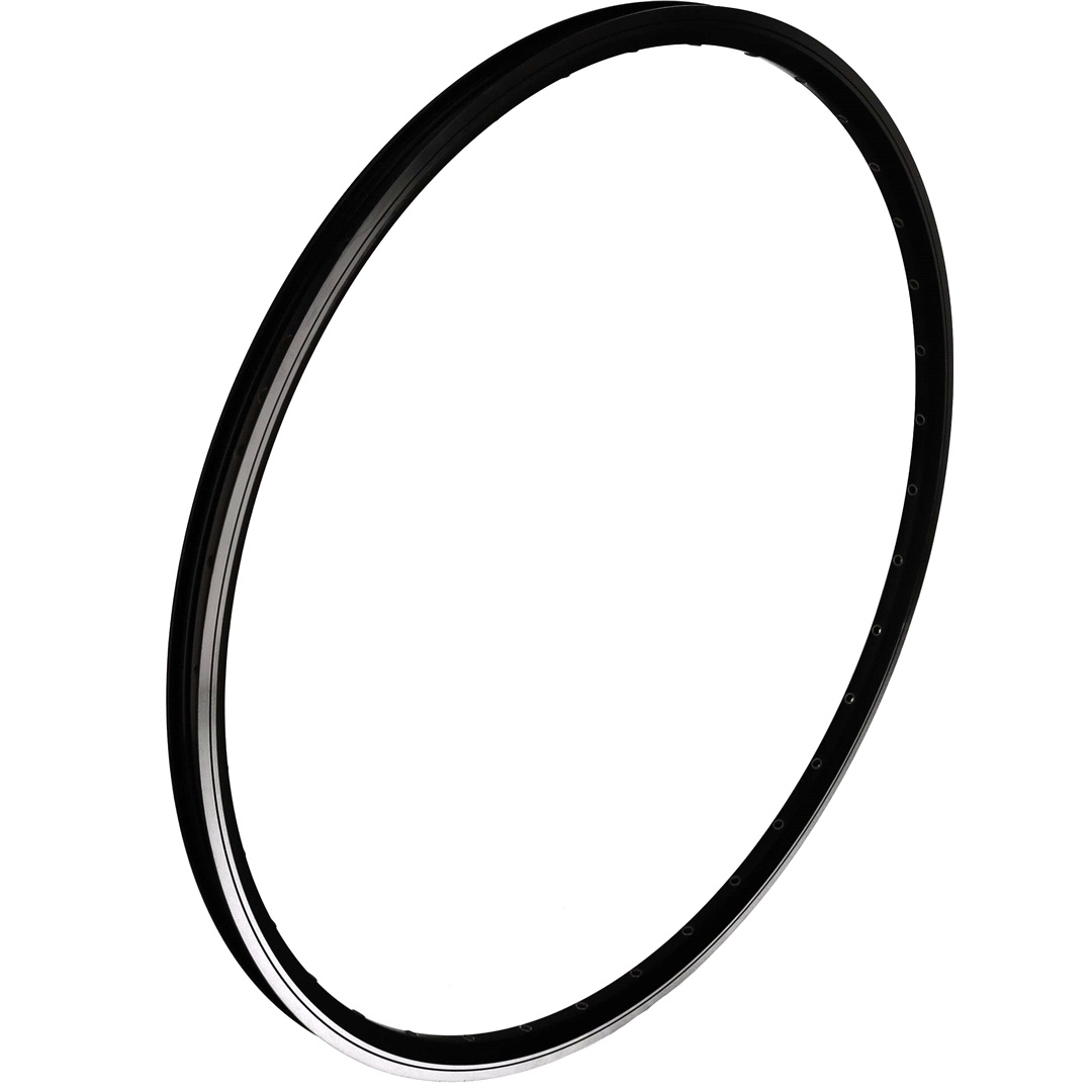 Ingear Fälg 28" Svart 36 hål dubbelbunden