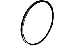 Fälg 28" Svart 36 hål dubbelbunden