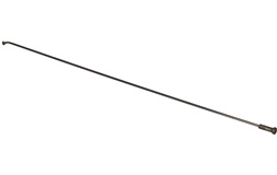 Eger 268mm lang 2,00mm 14mm nippel sort