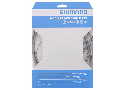 Bremsekabelsett Shimano PTFE grå rustfri