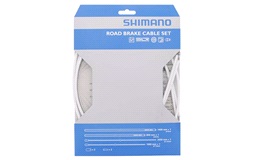 Shimano bromskabelset Road vit PTFE