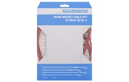 Shimano bromskabelset Road röd PTFE