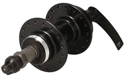 Baknav til skruvkrans 32h 9mm qr svart