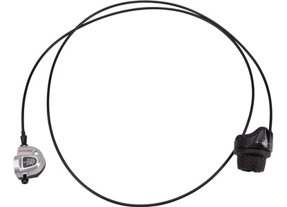 Skiftegrep + kabel 1800mm 3-gir Shimano