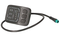 Display til E-folde Fat ny gr&aring; model