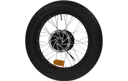 Baghjul med motor til El-Folde Fatbike