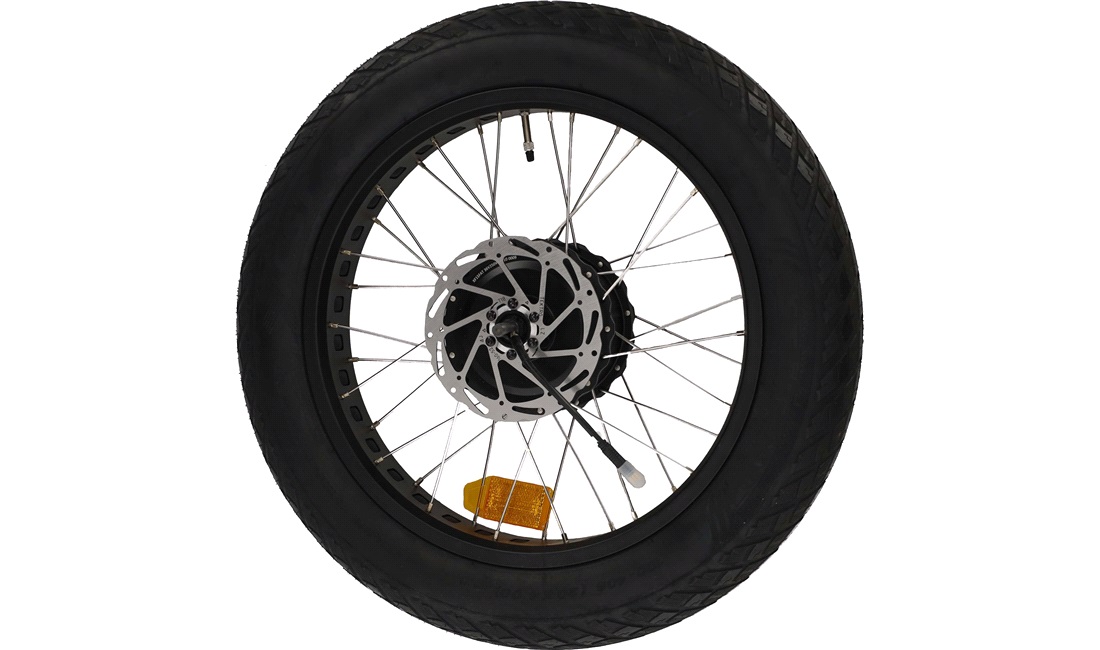  Bakhjul med motor för hopfällbar Fatbike