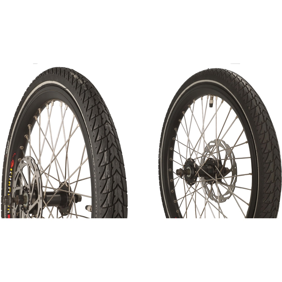 X-ZITE Framhjulsset 2 st. 20" till E-Cargo2