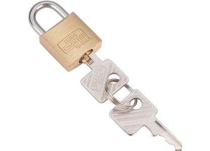 Hængelås og nøgle Thule 34402