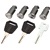 Lås Thule OneKey system 4 sylinder 4504