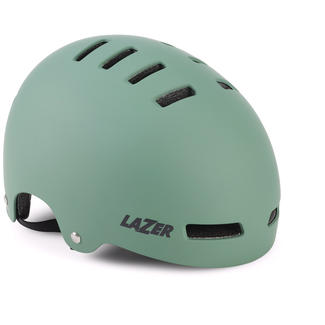 Lazer Lazer One+ matt grön medium 55-59cm