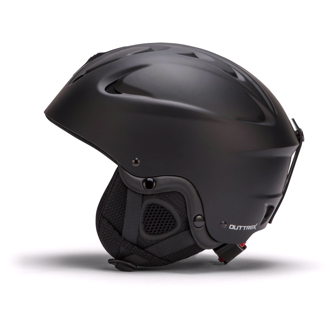 OUTTREK Skidhjälm svart large (58-61 cm)
