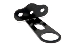 Kurvebeslag forgaffel-kurv sort 1"