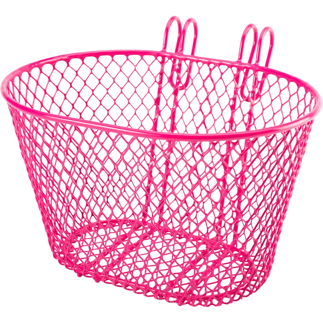 Ingear Cykelkorg till styre 12"-20" rosa