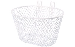 Cykelkurv til front 12-20" cykel hvid