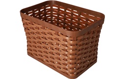Cykelkurv til front 12-20" cykel, brun