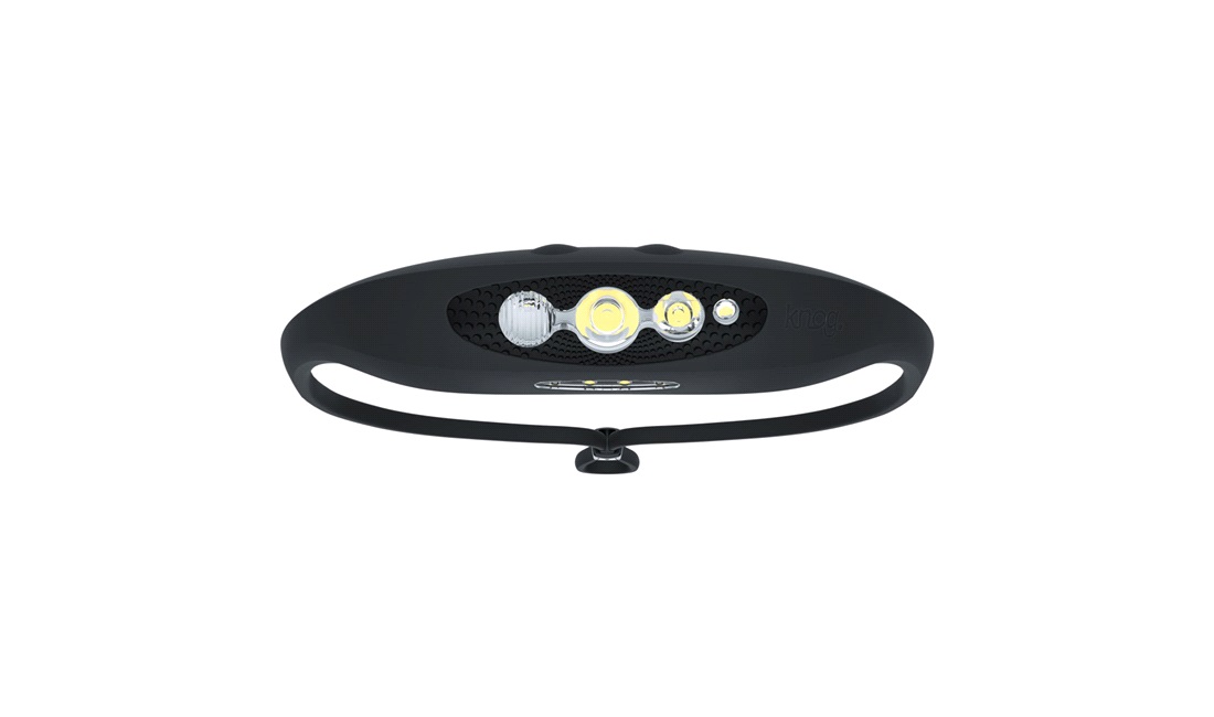  Knog pannlampa Bilby Svart 400 lumen