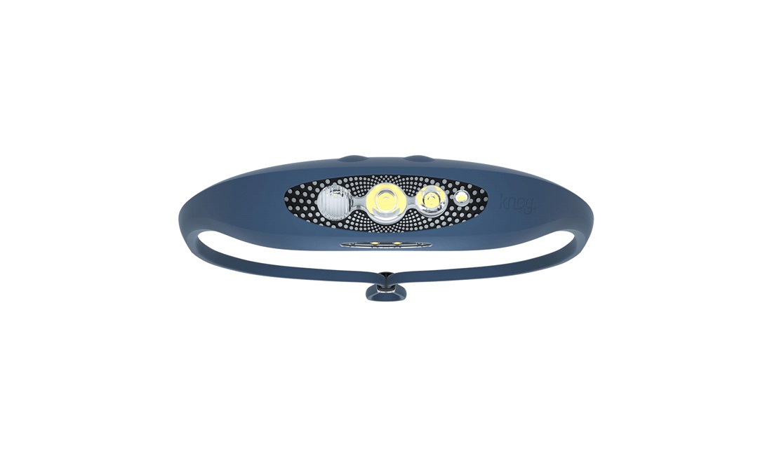  Knog pannlampa Bilby Lila 400 lumen