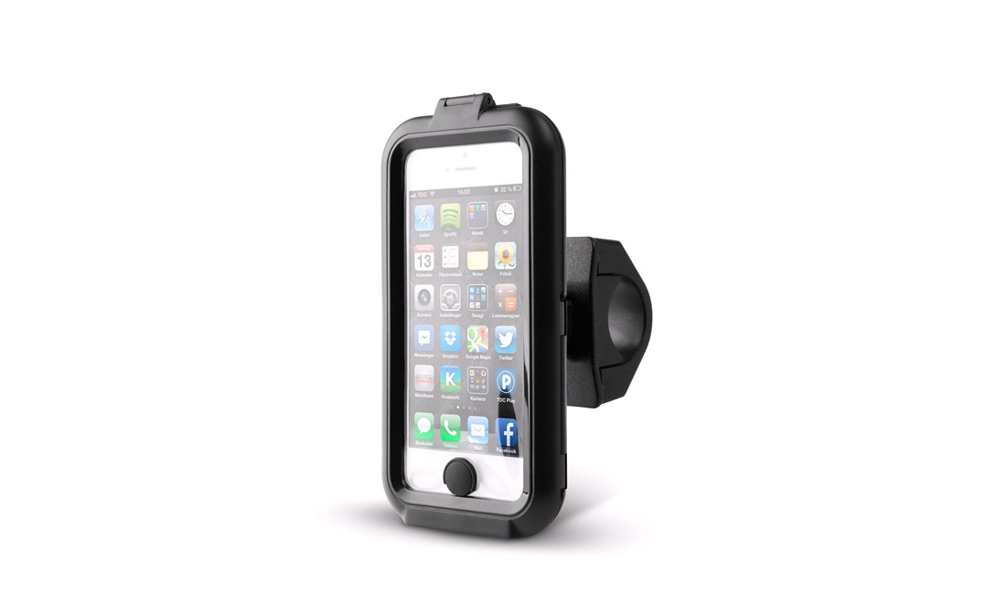  Iphone 5/5S cover med sykkelbeslag