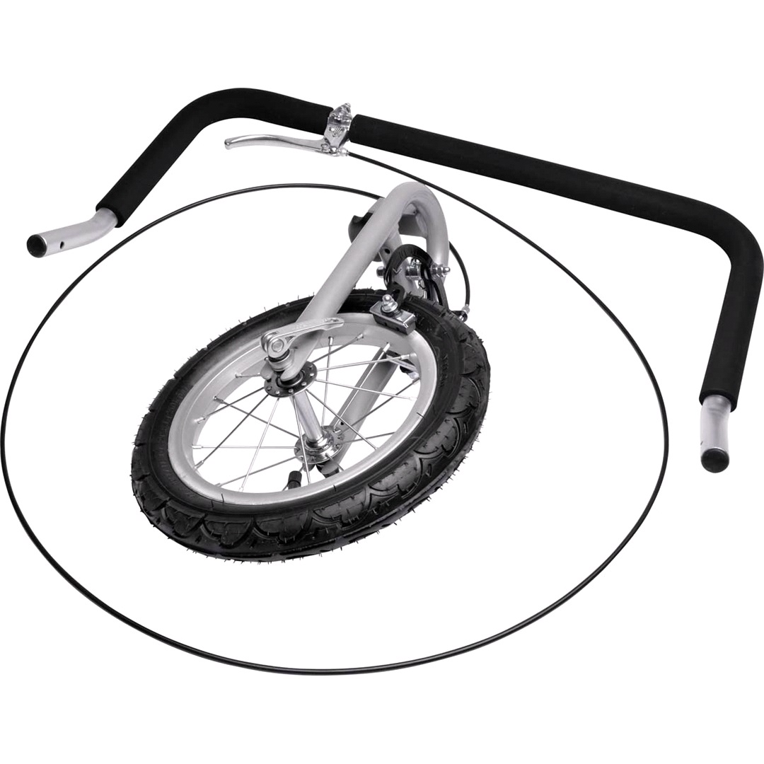 Næsehjul/håndtag til cykeltrailer TJ-2